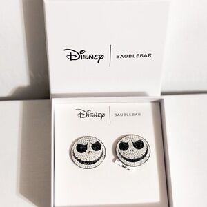 Disney Baublebar Jack Skellington Earrings